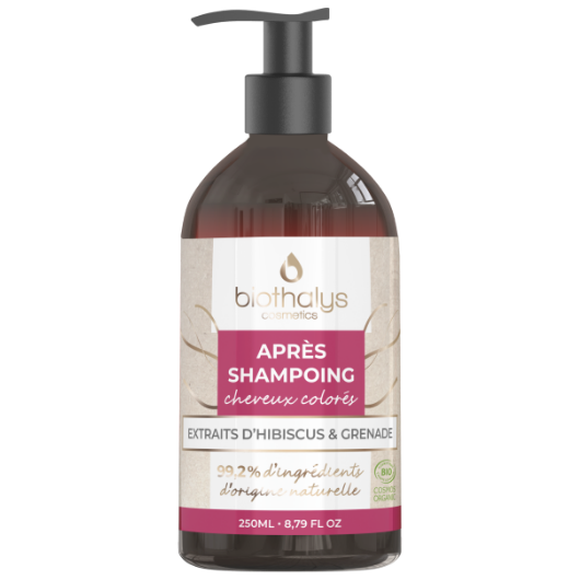 Après Shampoing cheveux colorés